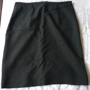 Olive Banana Republic Pencil Skirt
